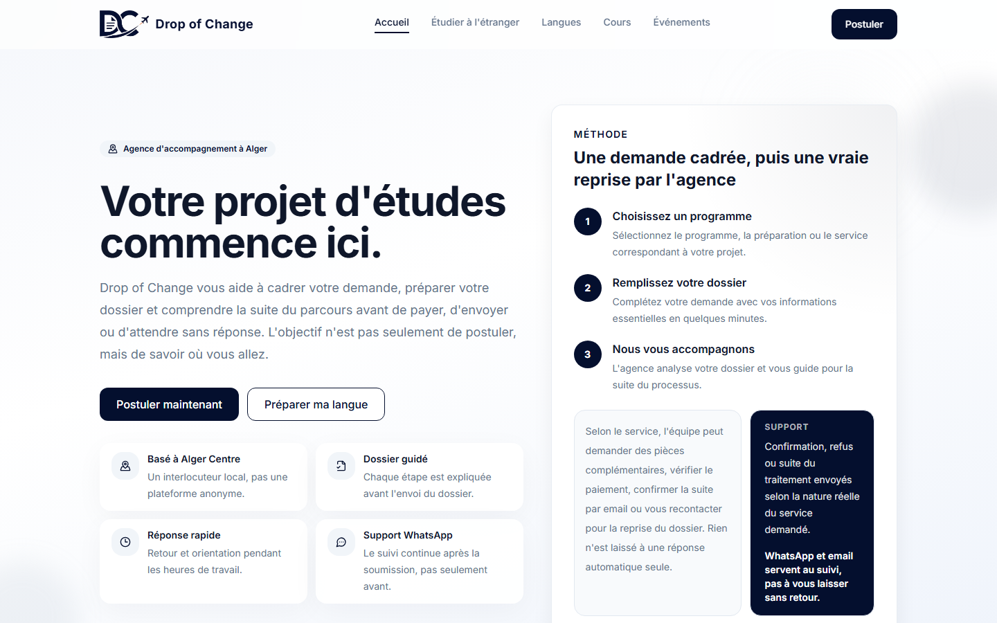 Drop of Change